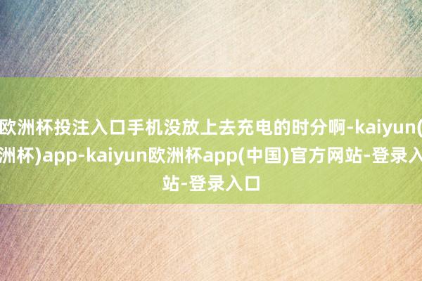 欧洲杯投注入口手机没放上去充电的时分啊-kaiyun(欧洲杯)app-kaiyun欧洲杯app(中国)官方网站-登录入口